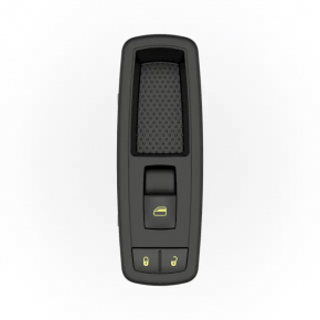 Front right window lift control Dodge Durango 11-15 black, auto