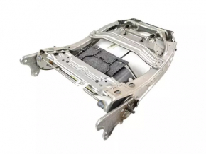 Lumbar support for the passenger seat of the Fiat 500L 14-20 with a motor