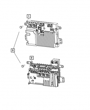 RADIO AUDIO RECEIVER Jeep Grand Cherokee WL 21-25