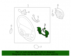 Steering wheel controls for the 2005-2007 Toyota Avalon