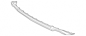Kia Optima 14-15 rear bumper lip rest for parking sensors