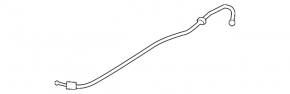 Audi Q5 8R 09-17 hood release cable rear