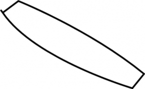 Infiniti QX50 19- front small sunroof glass