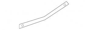 Lower left TV strut for Porsche Cayenne 19-26