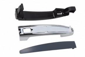 Door handle outer rear left Chevrolet Malibu 19- chrome