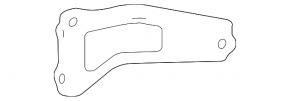 Exhaust Manifold Bracket for Toyota Prius 50 16-22