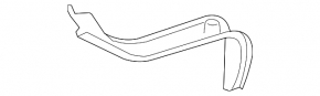Right headlight trim for Mercedes W221