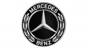 Mercedes GLC 16-22 75/70mm Black Wheel Center Cap