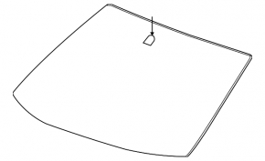 GMC Terrain 12-17 windshield for camera
