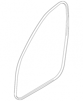 Front left door seal for BMW 5 F10 11-16