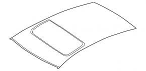 Roof metal VW Passat b8 16-19 USA for hatch sawed off