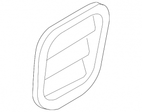 Ventilation shield right VW Tiguan 09-17