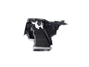 Left front panel air vent deflector Jeep Cherokee KL 19-22 gloss black, light gray with chrome