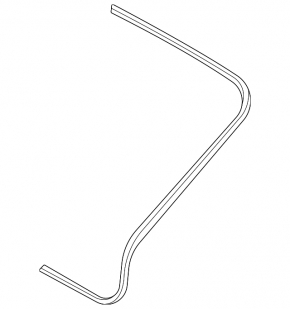 Kia EV6 22-26 trunk door rubber seal