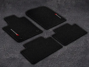 Dodge Durango 2013-2015 Premium Black Floor Mat Set, 2 Rows