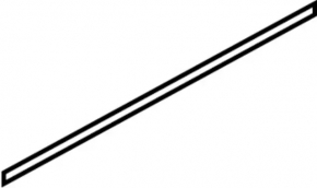 Upper rear right door molding Infiniti G25 G35 G37 4d 06-14 chrome, scratches, deformed, missing fastener