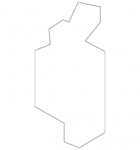 Upper rear right door hinge for Nissan Pathfinder 13-20