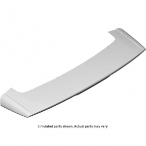 Trunk door spoiler central Chevrolet Equinox 18- with brake light