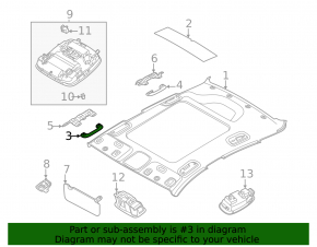 Front left ceiling handle Kia K5 21-24 beige