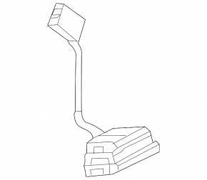 Left side mirror illumination for Mercedes A-class V177 19-22