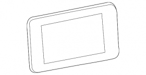 Monitor, display, navigation Mercedes C-class W205 19-21