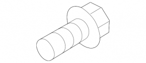 Mazda CX-5 Crankshaft Pulley Bolt 17-