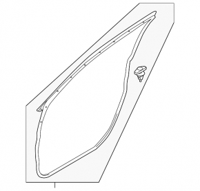 Mazda CX-50 23-25 Front Left Door Seal