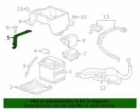 Chevrolet Volt 16- Battery Mount
