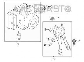 ABS ABS Subaru Impreza 17- GK under eyesight