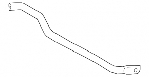 Audi A6 C8 19-25 Rear Stabilizer Bar, 20.2mm, Red-Purple Stiffness, Standard