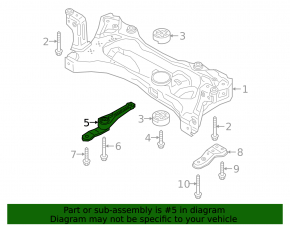 Rear engine mount VW Tiguan 18-