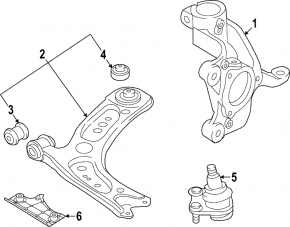 Front right axle shaft for Audi A3 22-25