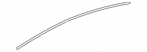 Upper front left door molding for Infiniti QX30 17-19