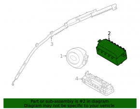 Kia K5 21-24 passenger airbag in the dashboard