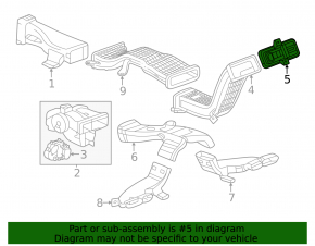 Chevrolet Equinox EV 24-26 Rear Air Duct