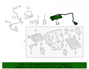 Additional heater Toyota Prius 30 10-15