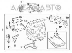 Additional heater Toyota Prius 30 10-15