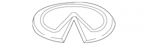 INFINITI Emblem Tailgate Infiniti QX30 17-19