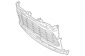 Radiator grill grill Porsche Macan 22-26 rest