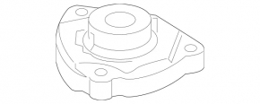 Front left shock absorber support for Mercedes CLA 14-19
