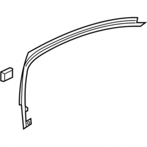 Front right inner door frame Ford Escape MK3 13-