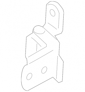 Door hinge lower rear left Mazda3 03-08