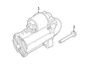 Starter Ford Escape MK3 17-19 1.5T