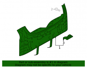 Rear Panel Infiniti QX50 19-