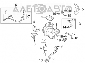Turbocharger Mazda3 MPS 09-13