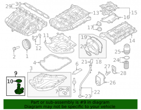 Oil level sensor Audi A6 C7 12-18 BORSEHUNG