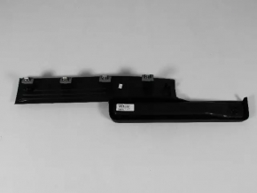 Door sill trim front left Dodge Grand Caravan 11-20 black, worn