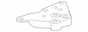 Gearbox bracket left Chevrolet Volt 11-15