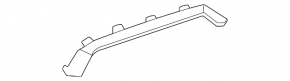 BMW 5 G60 24-26 M Sport rear bumper lower lip trim