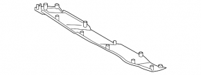 Lexus LX570 16-21 Front Bumper Lip
